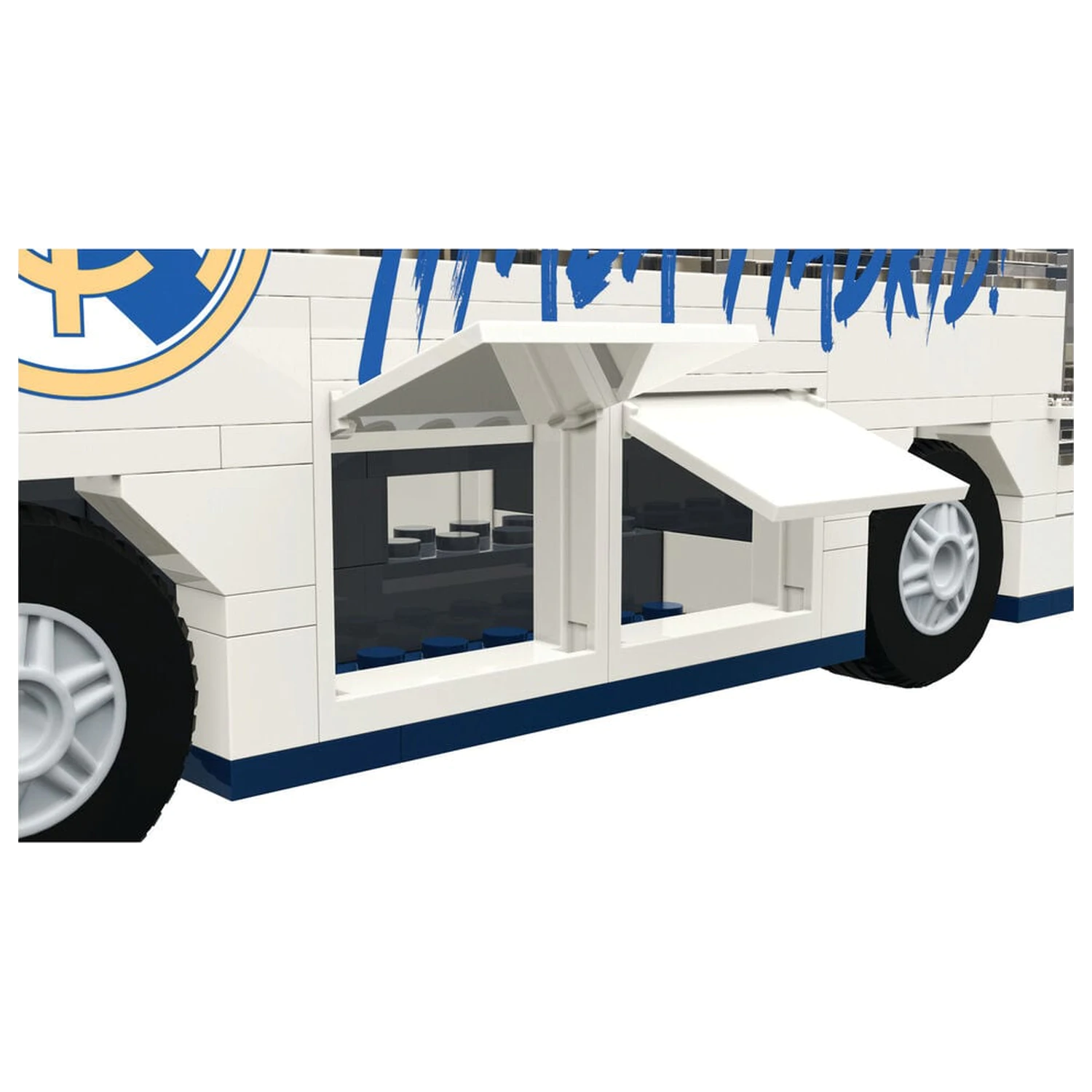 Real Madrid bus set with figures 488pcs product photo