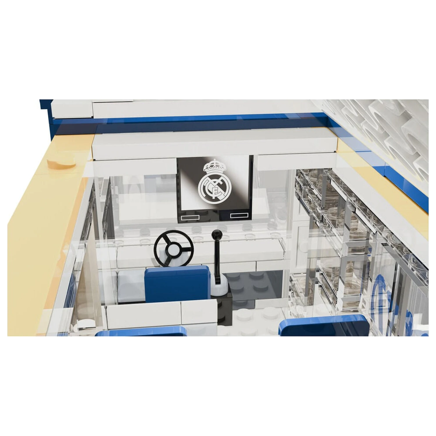 Real Madrid bus set with figures 488pcs product photo