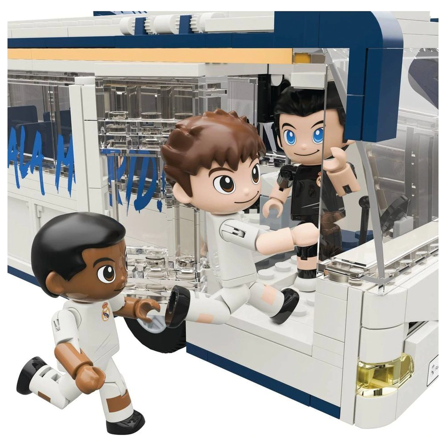 Real Madrid bus set with figures 488pcs product photo