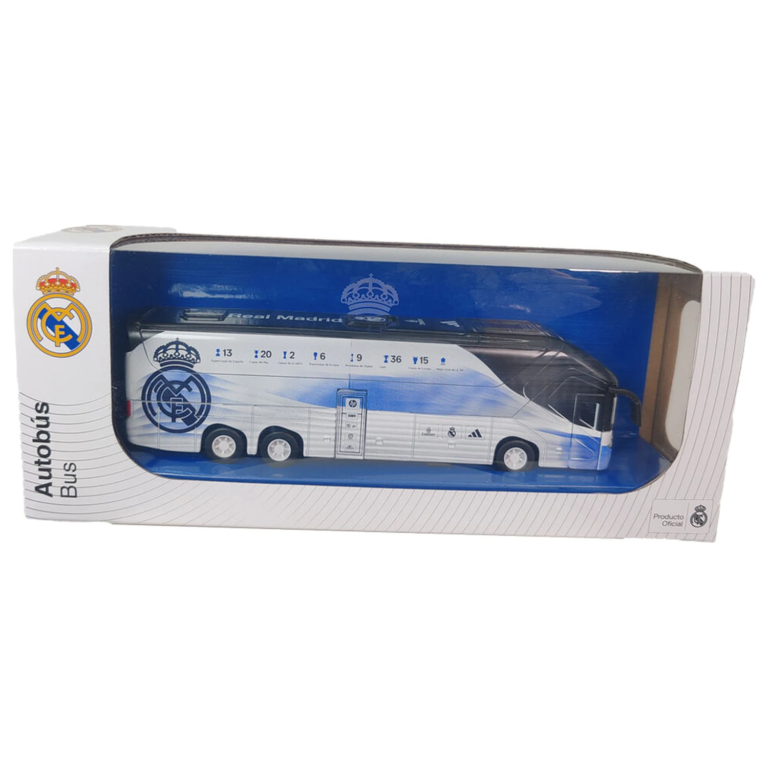 Real Madrid bus product photo
