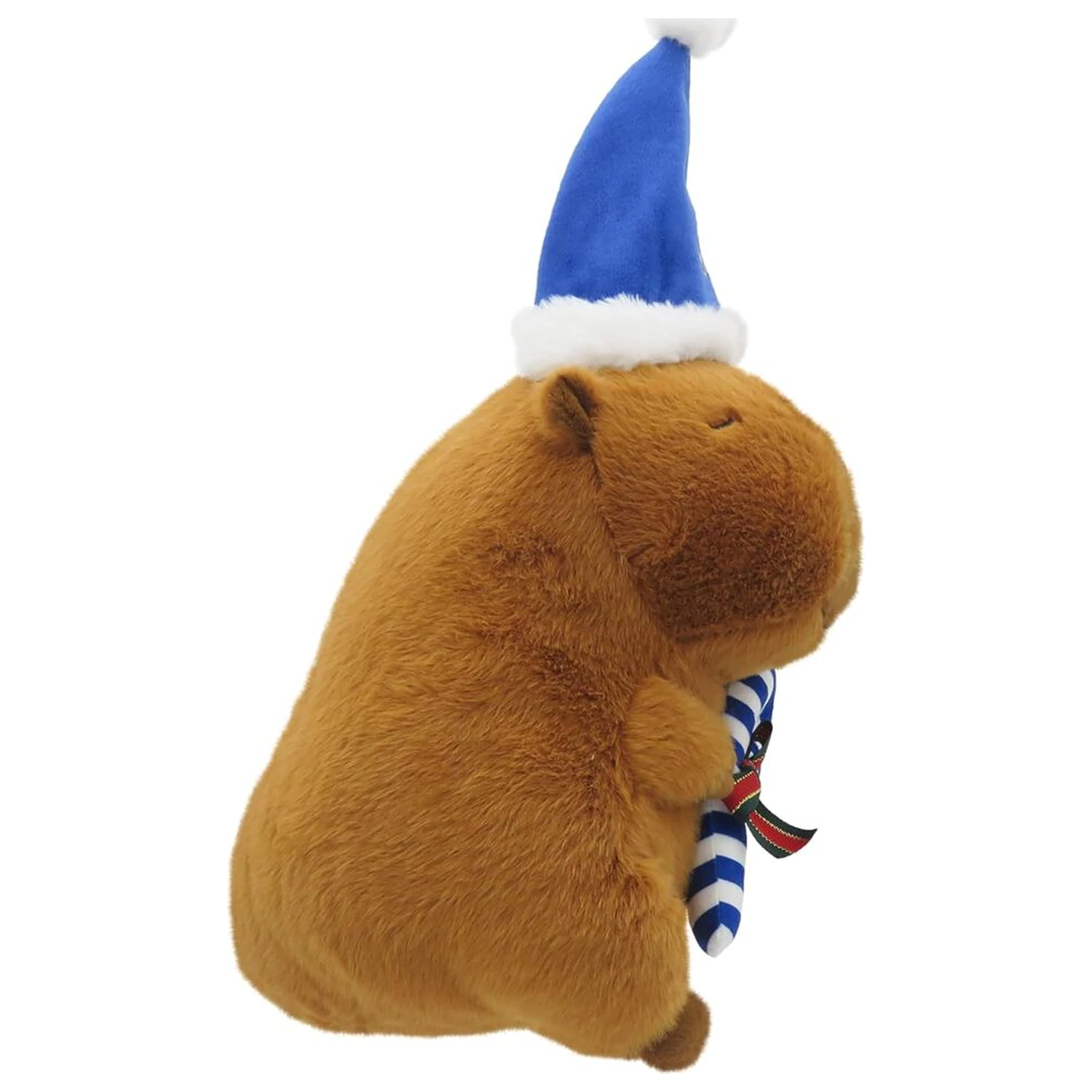 Real Madrid capibara teddy santa hat 35cm product photo
