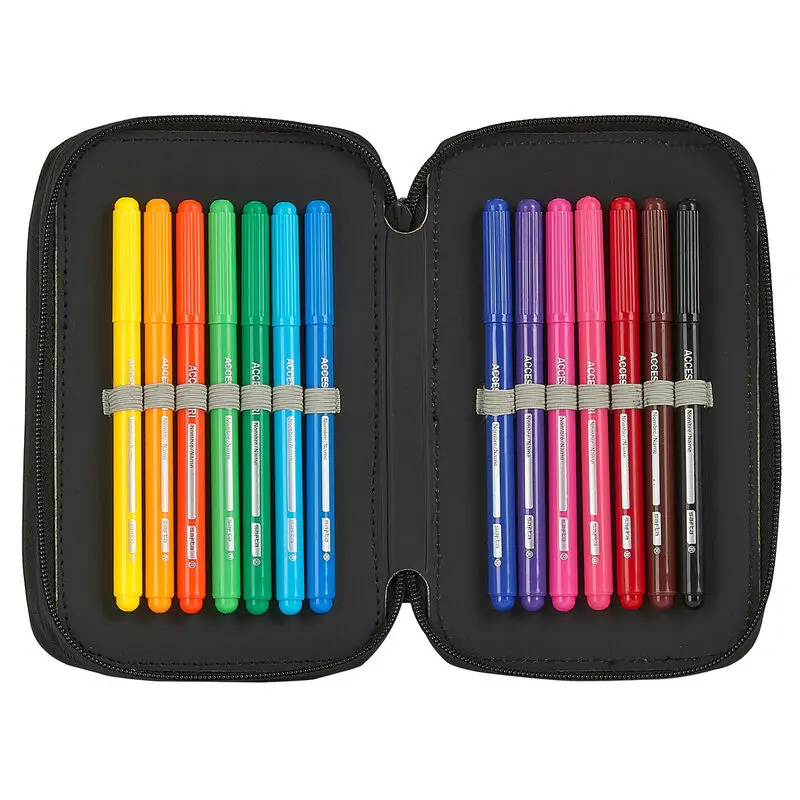 Real Madrid double pencil case 28pcs product photo