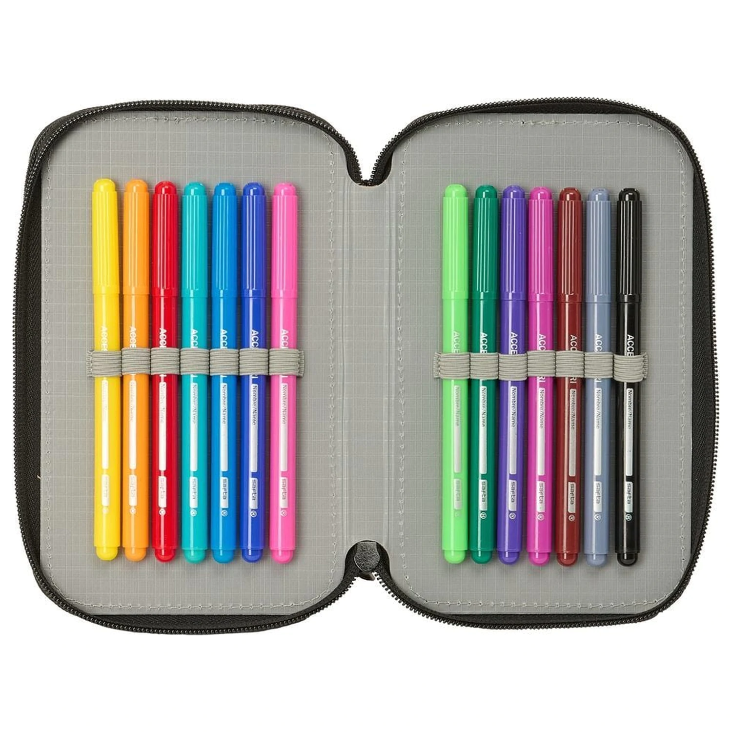 Real Madrid double pencil case 29pcs product photo