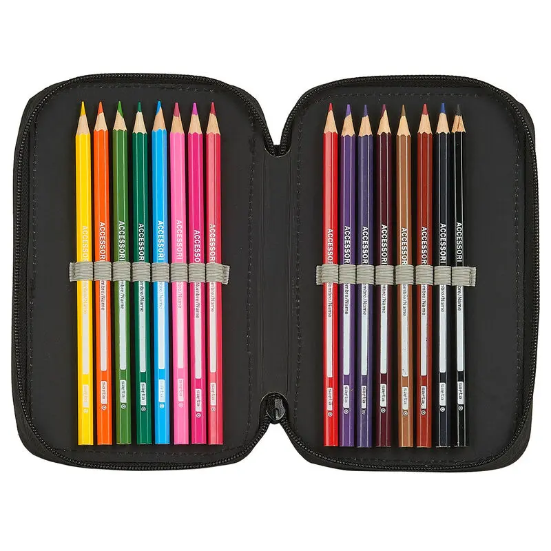 Real Madrid double pencil case 36pcs product photo