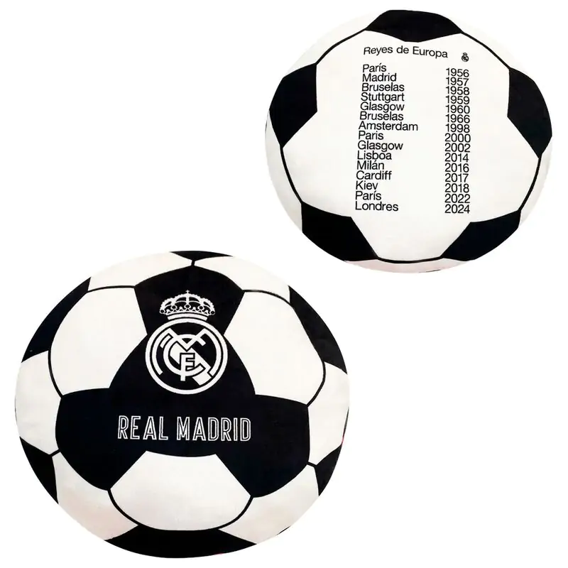 Real Madrid European Kings ball cushion product photo