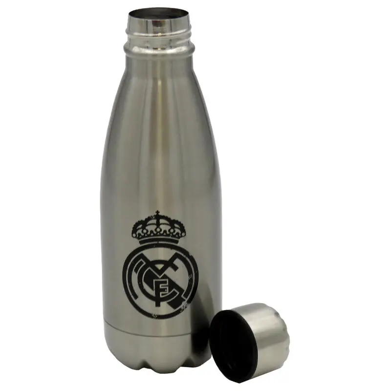 Real Madrid sylver stainless steel bottle 550ml product photo