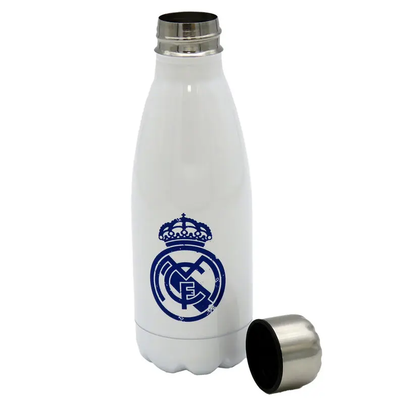 Real Madrid white stainless steel bottle 550ml product photo