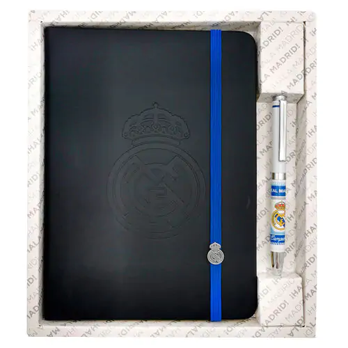 Real Madrid notebook + pen set product photo