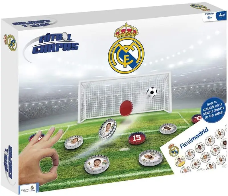 Real Madrid bottle cap game product photo