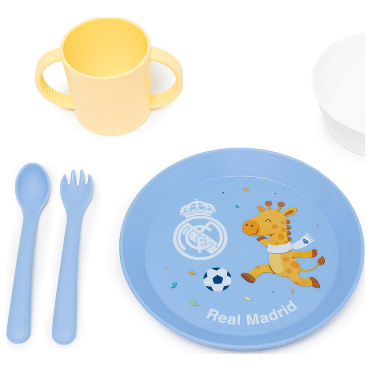 Real Madrid children's dinnerware set product photo