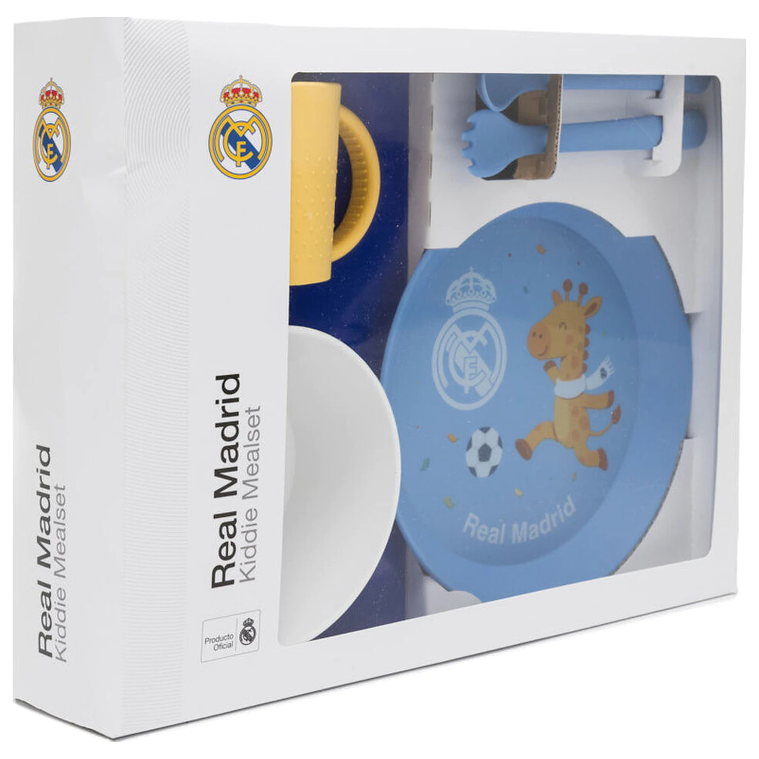Real Madrid children's dinnerware set product photo
