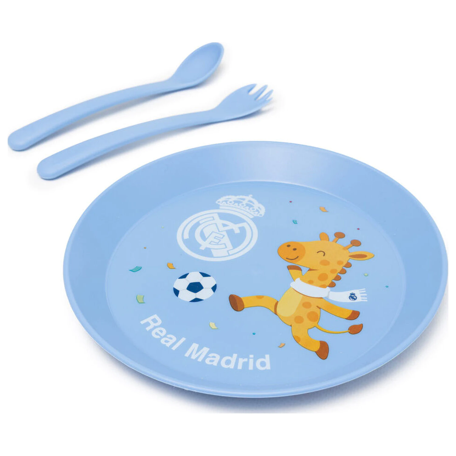 Real Madrid children's dinnerware set product photo