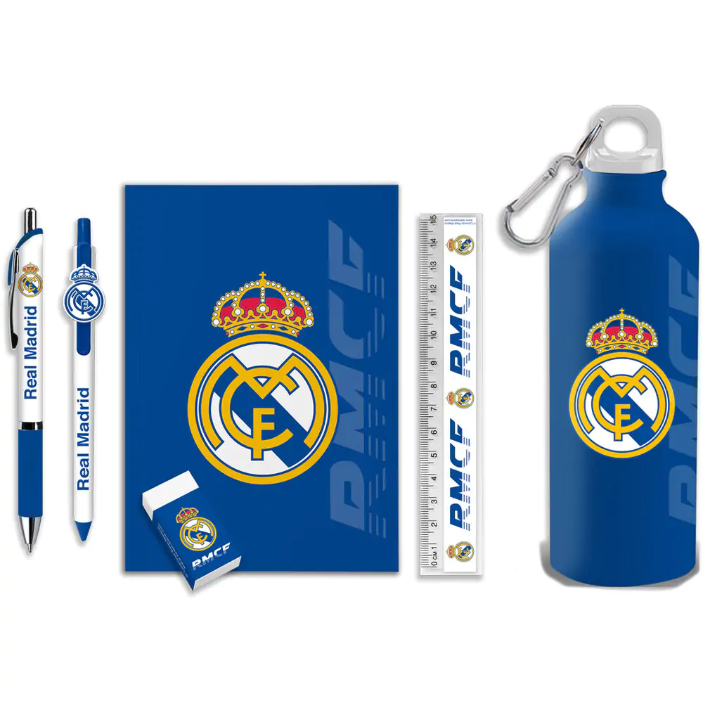 Real Madrid Stationery and Bottle set product photo