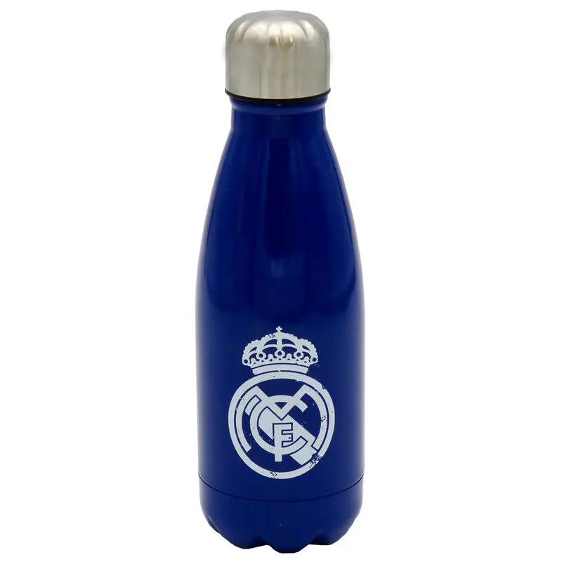 Real Madrid blue stainless steel bottle 550ml product photo