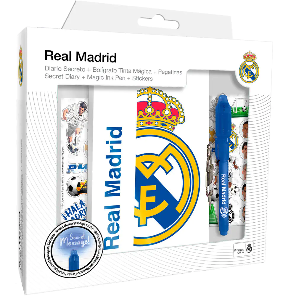 Real Madrid Diary and Magic pen product photo