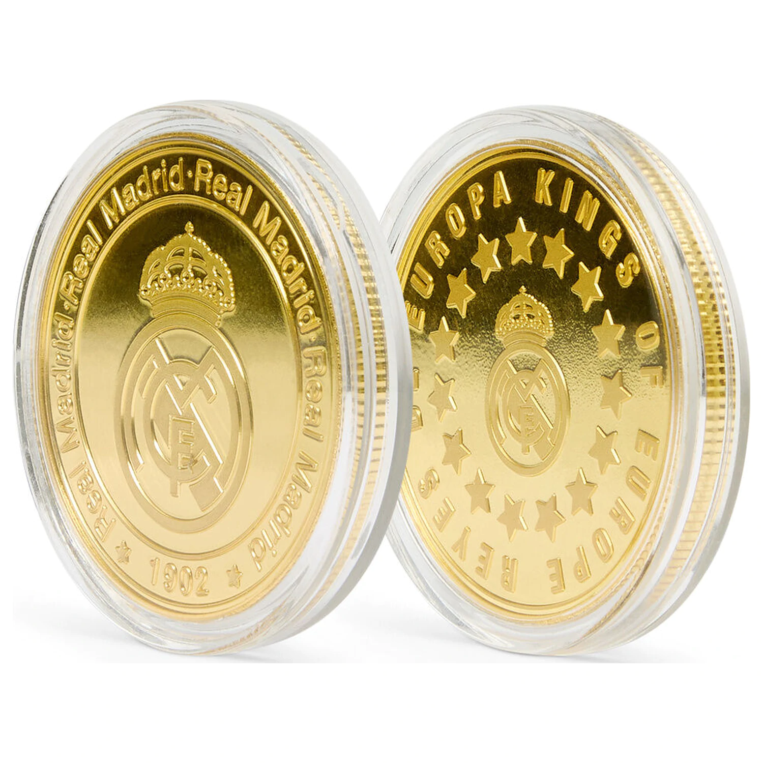 Real Madrid Kings of Europe commemorative coin product photo