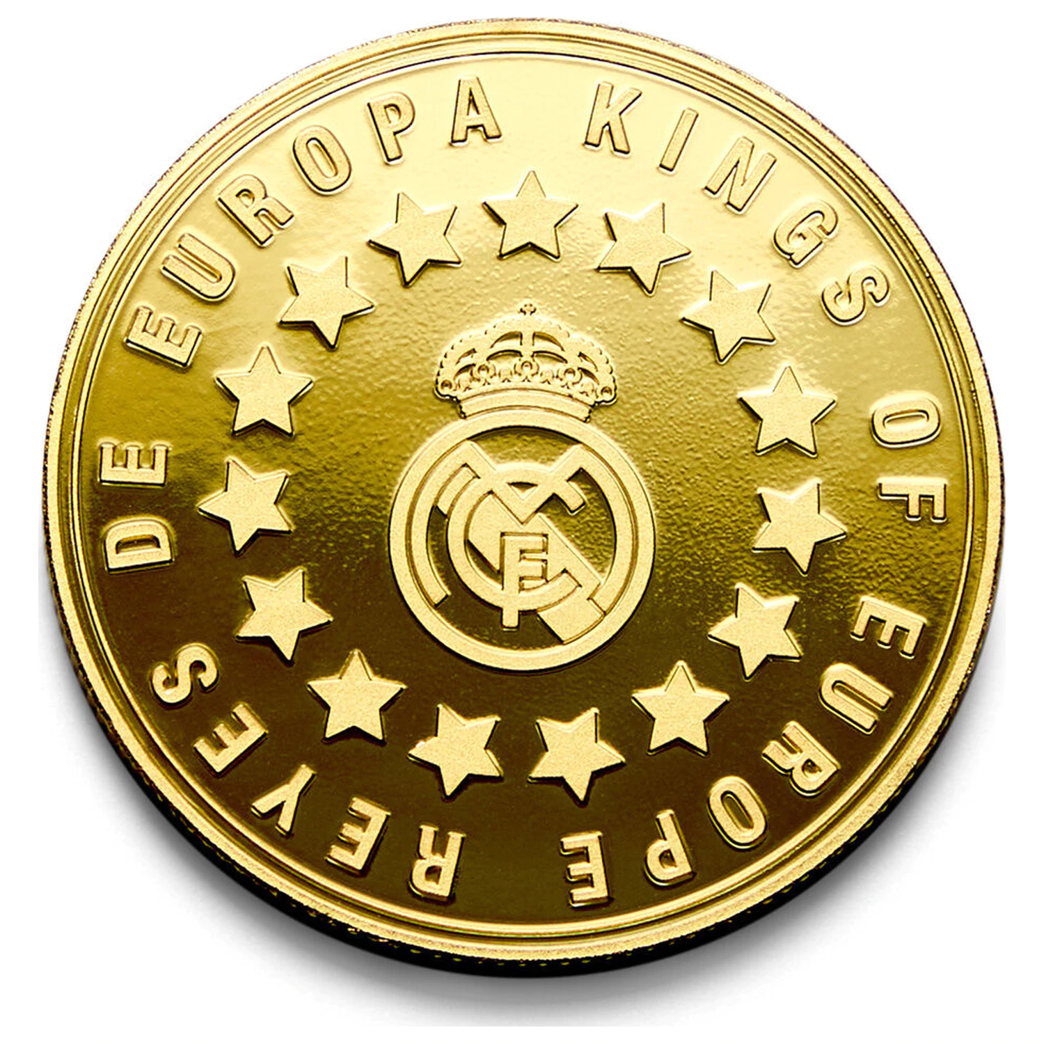 Real Madrid Kings of Europe commemorative coin product photo
