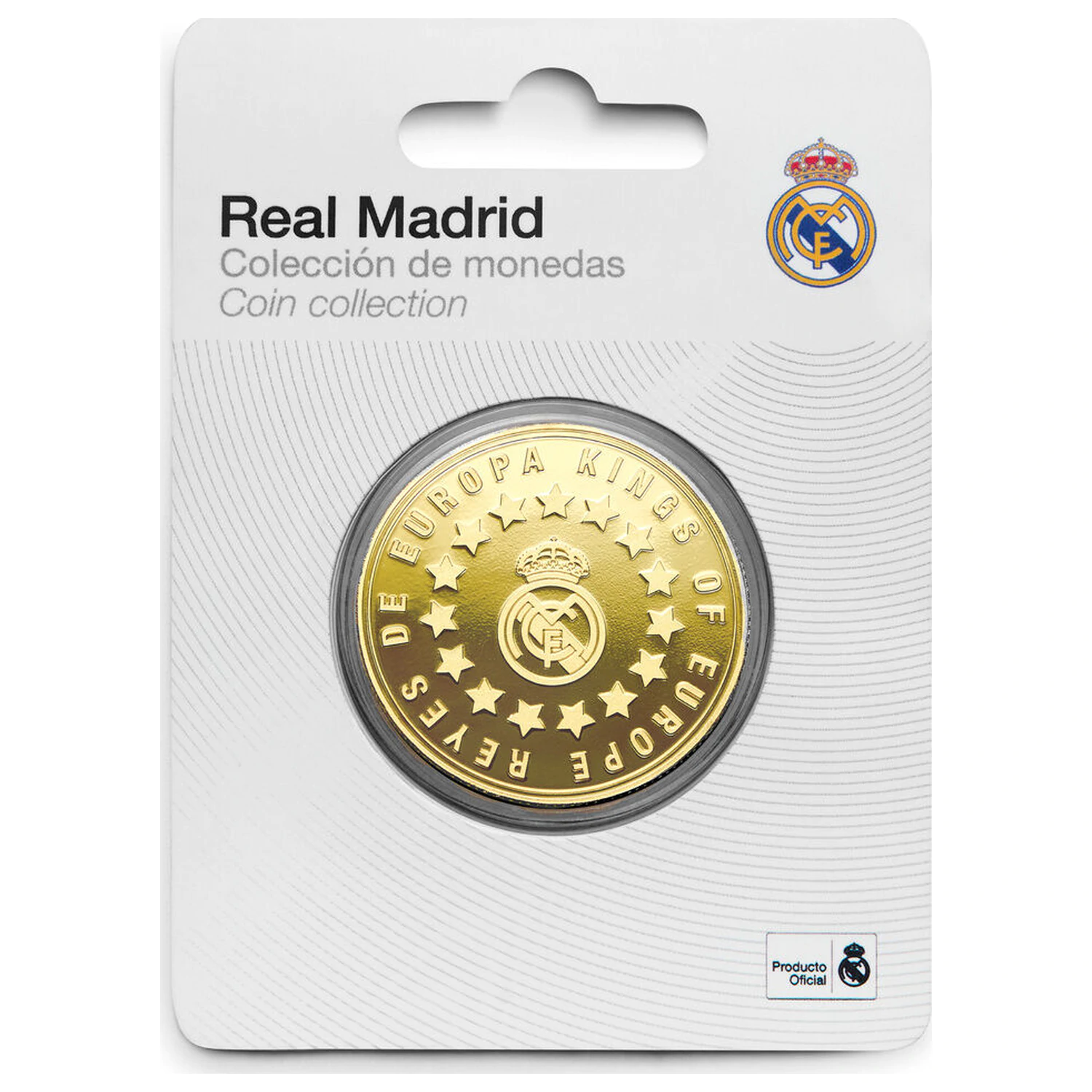 Real Madrid Kings of Europe commemorative coin product photo