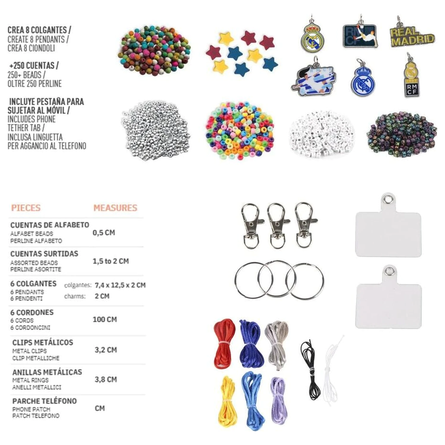 Real Madrid Set creates pendants product photo