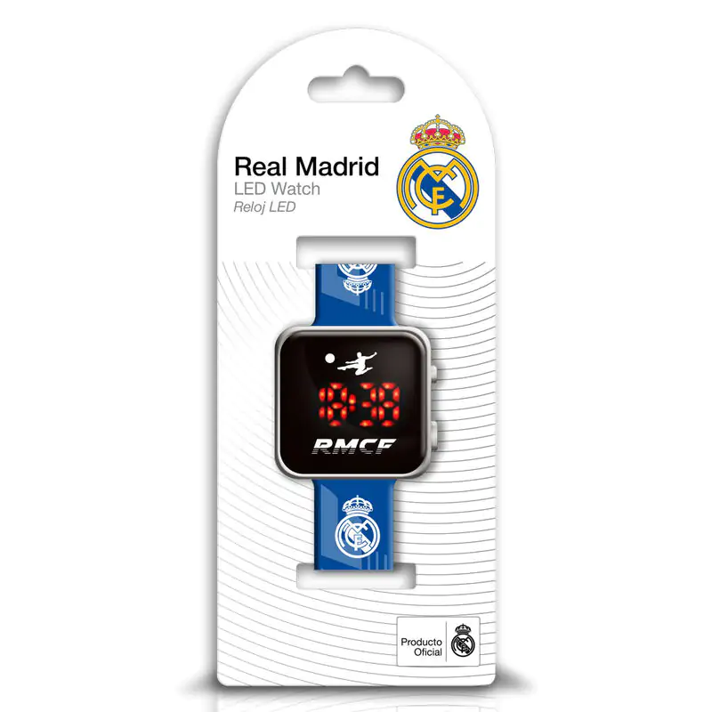 Real Madrid led watch product photo