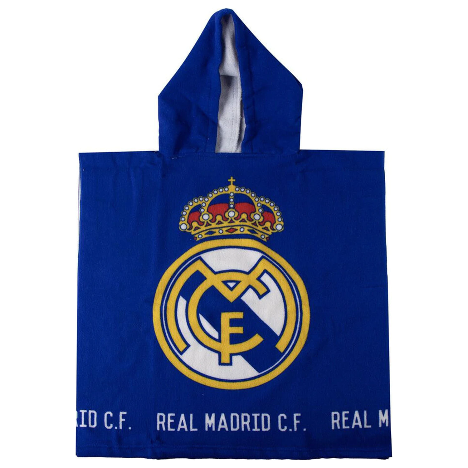 Real Madrid microfibre poncho beach towel product photo