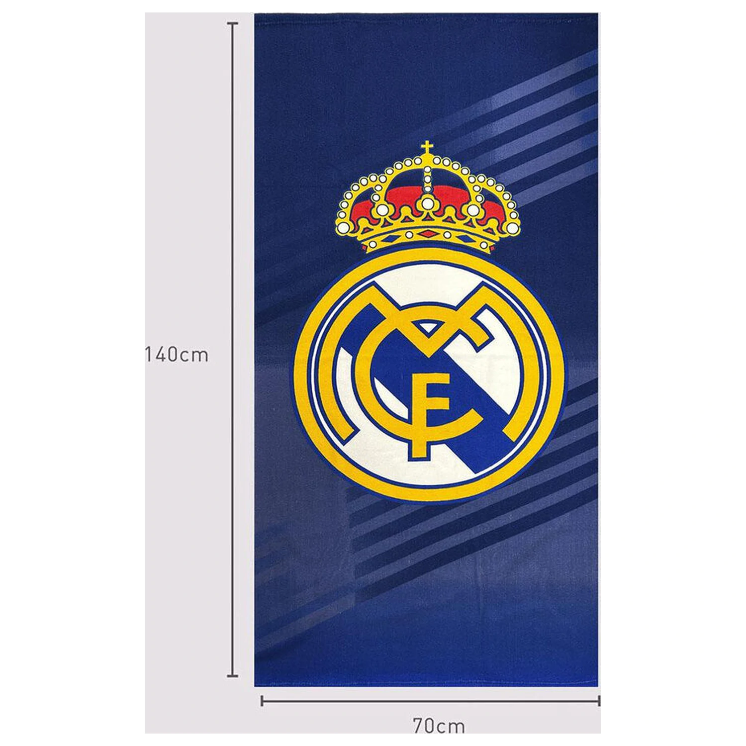 Real Madrid microfibre beach towel product photo