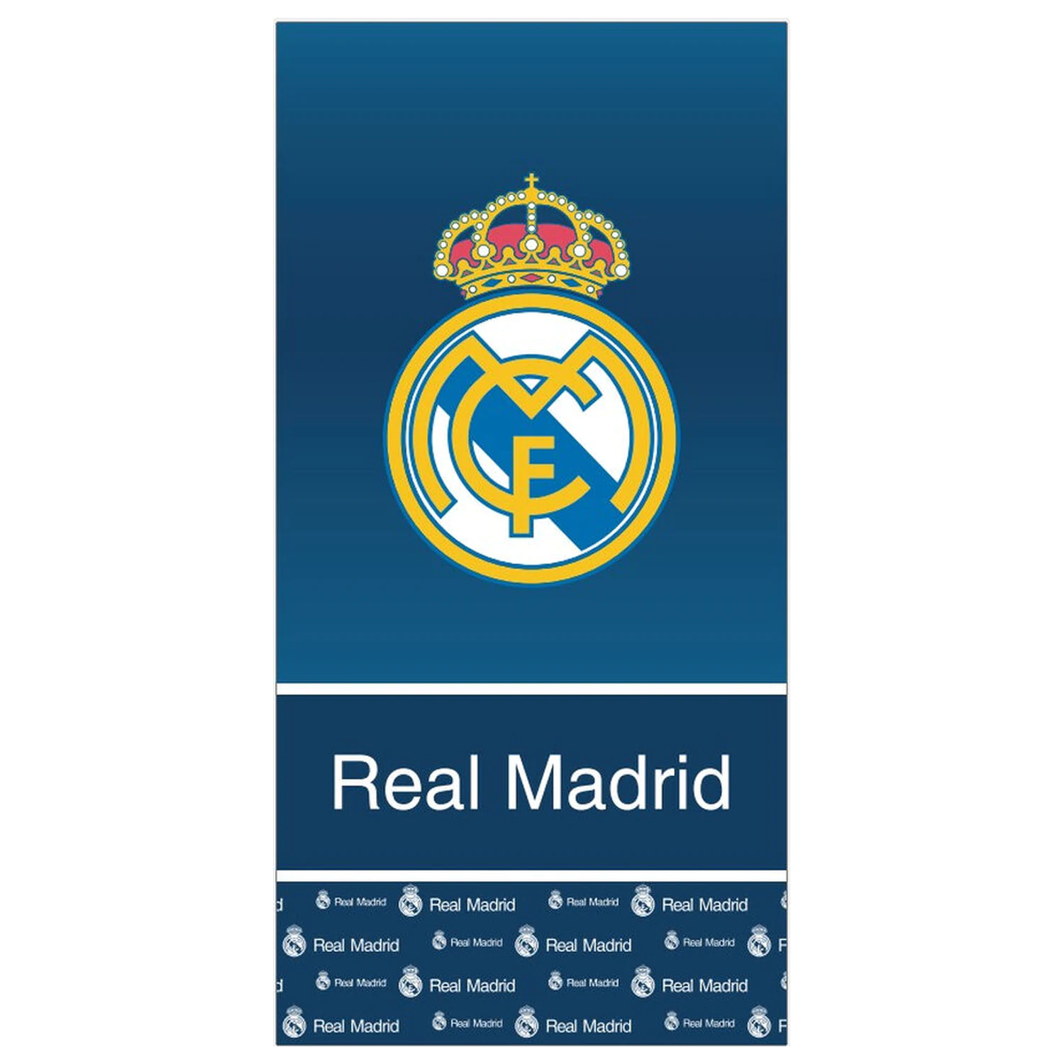 Real Madrid microfibre beach towel product photo