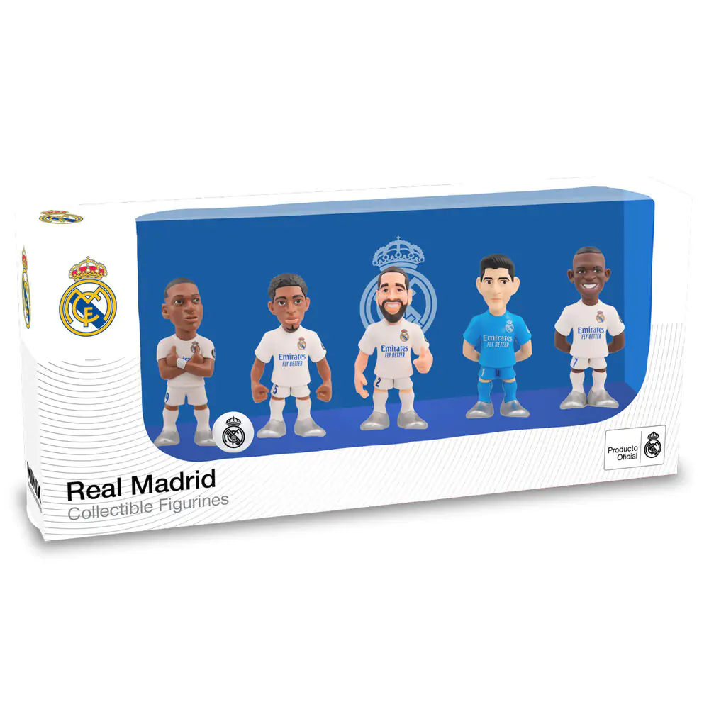 Real Madrid Minix pack 5 figures 7cm termékfotó