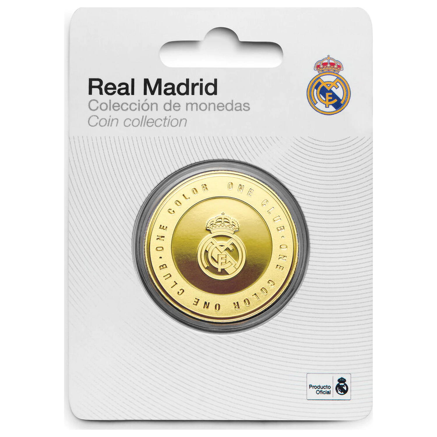 Real Madrid One Color One Club commemorative coin product photo