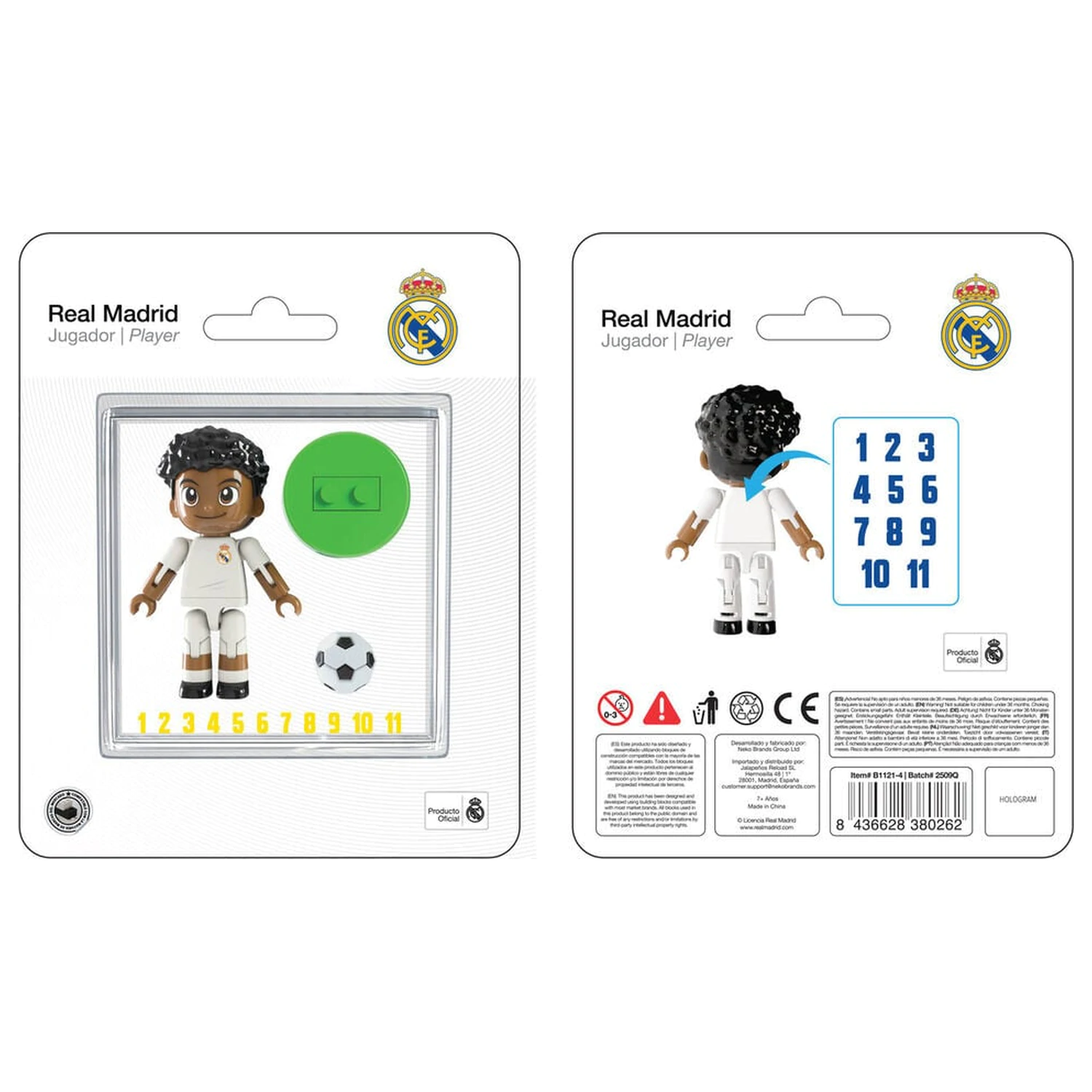 Real Madrid player figure 4cm product photo
