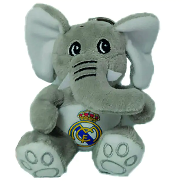 Real Madrid elephant plush key ring product photo