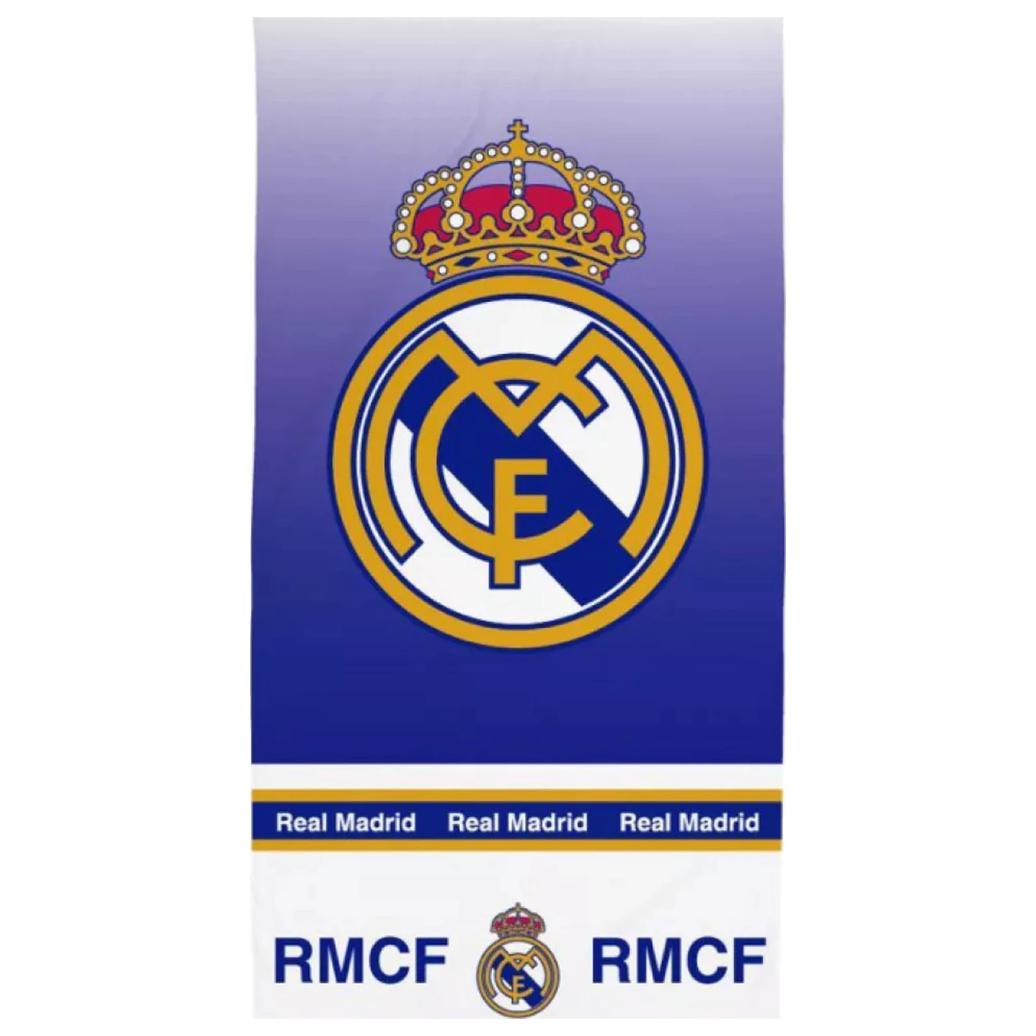 Real Madrid Royal Blue Towel 70x140cm product photo