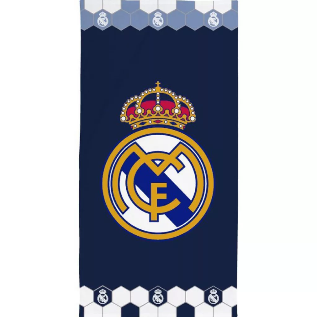 Real Madrid Royal Blue Towel 70x140cm product photo