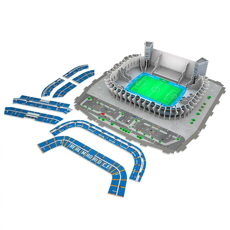 Real Madrid Santiago Bernabeu stadium 3D puzzle led product photo
