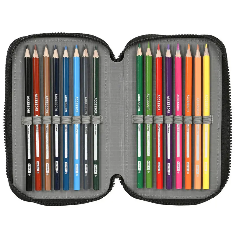 Real Madrid triple pencil case 36pcs product photo