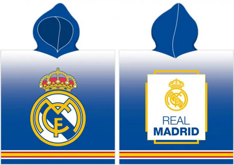 Real Madrid Towel Poncho 55*110cm product photo