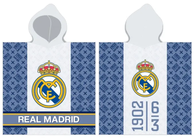 Real Madrid Towel Poncho 60*120cm product photo