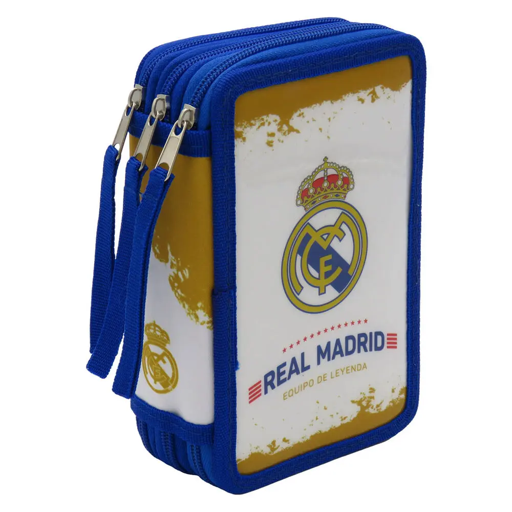 Real Madrid triple filled pencil case product photo