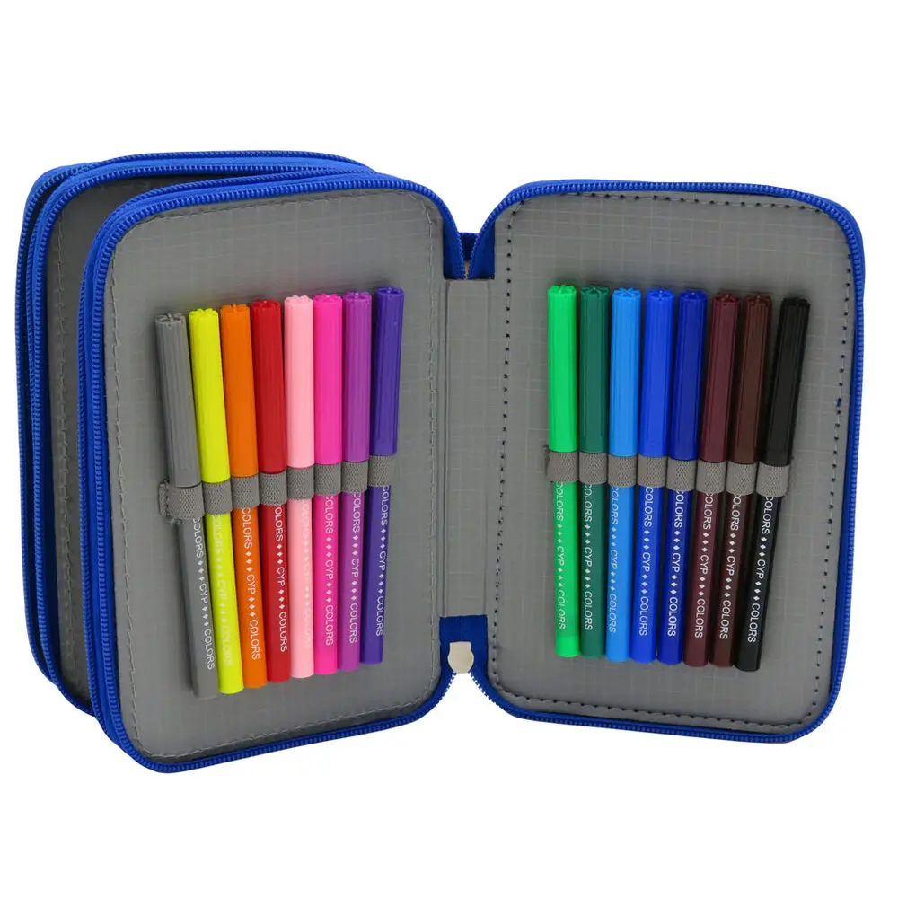 Real Madrid triple filled pencil case product photo