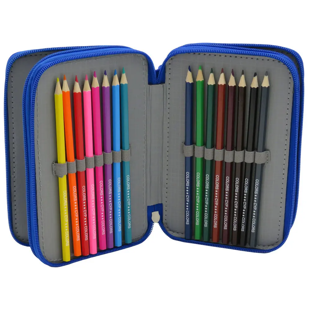 Real Madrid triple filled pencil case product photo