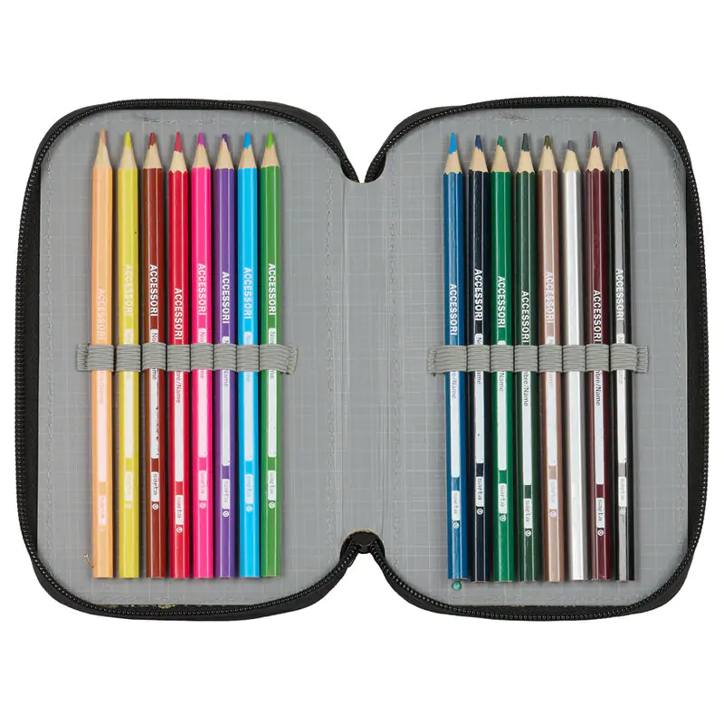 Real Madrid triple pencil case 36pcs product photo