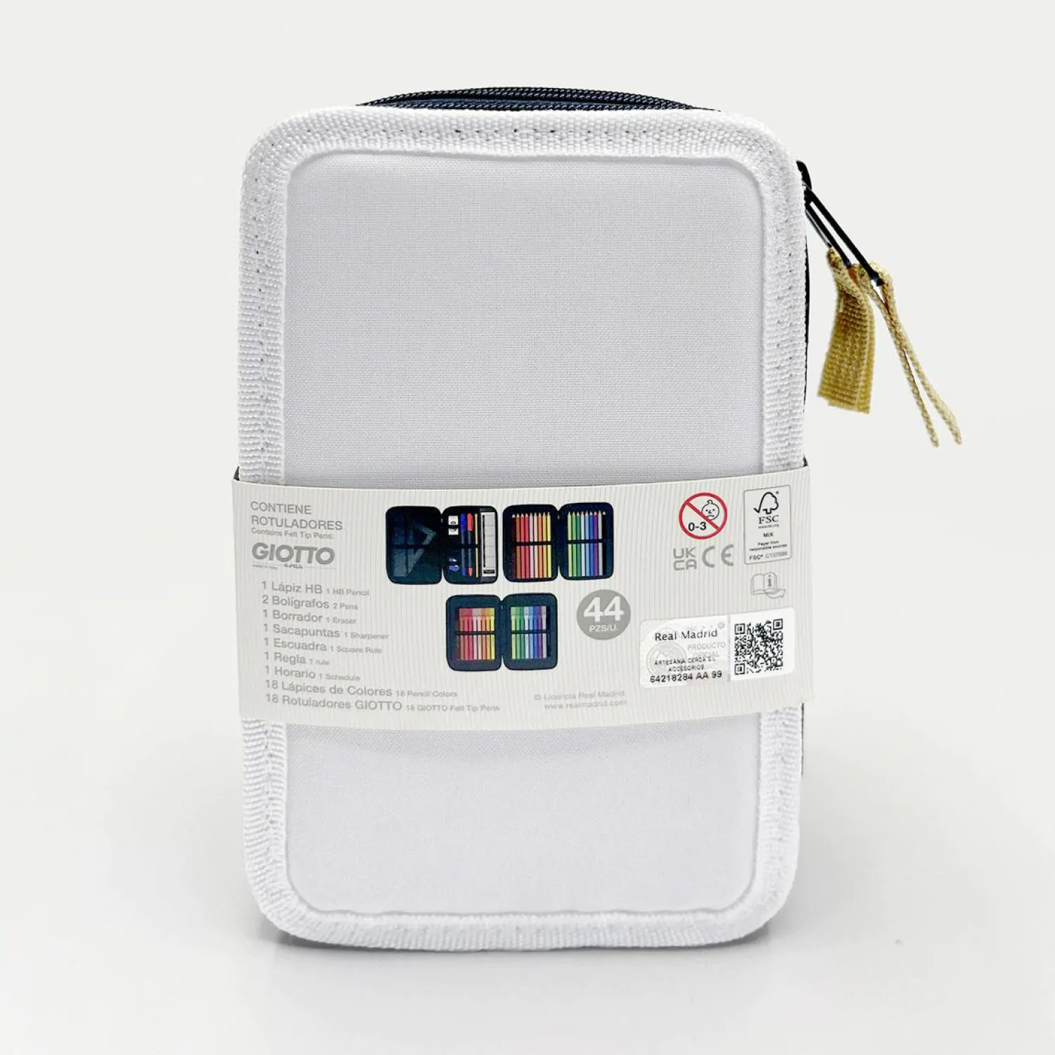 Real Madrid triple pencil case product photo