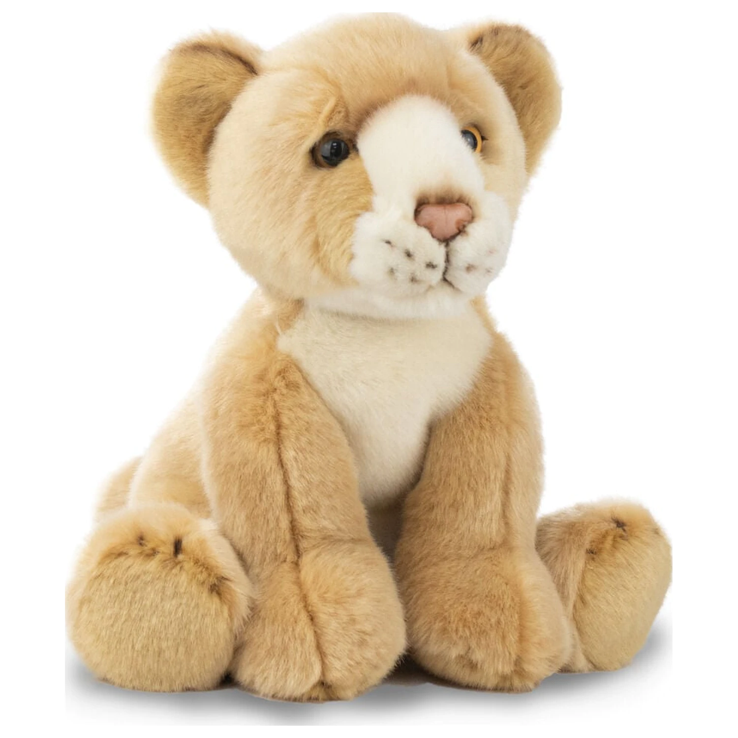 Realistic Animals Baby Lion plush toy 26cm product photo