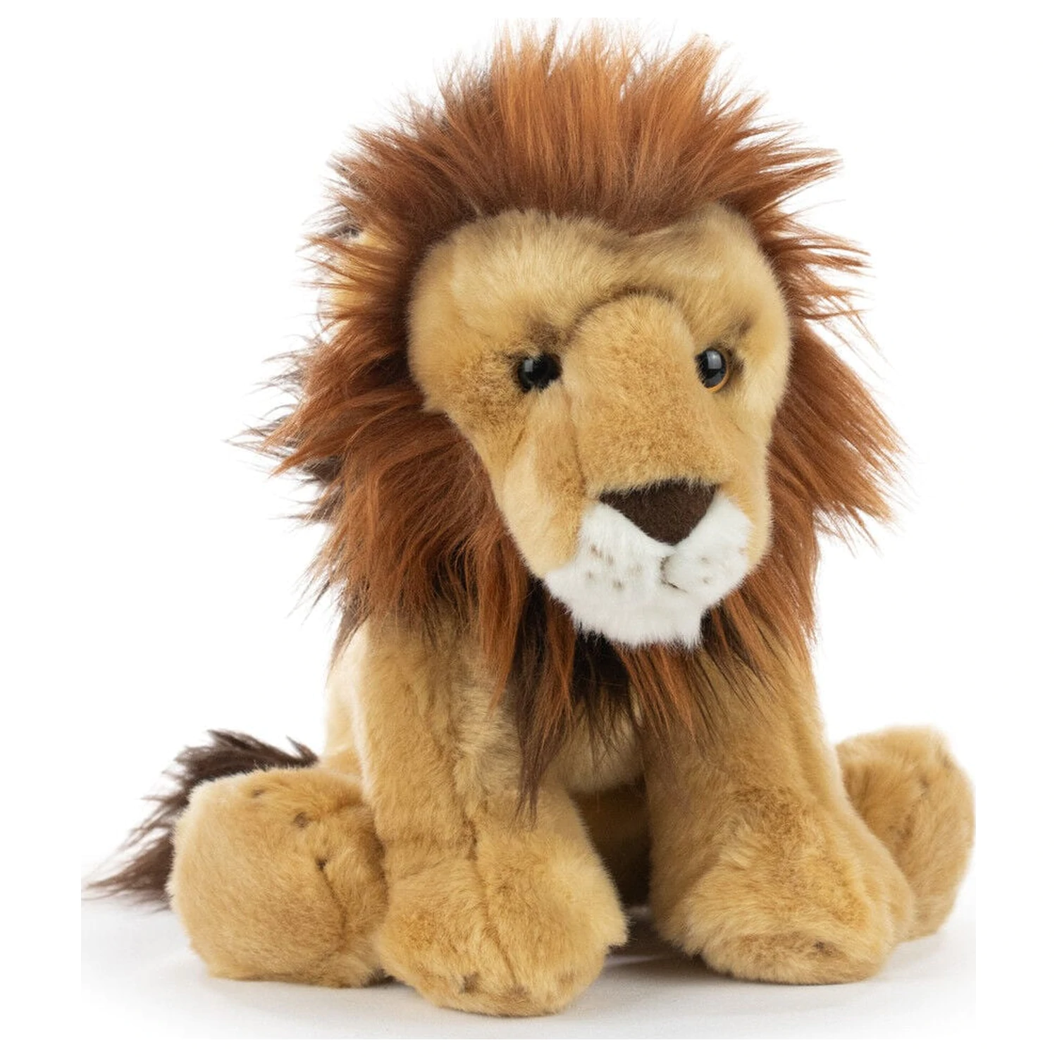 Realistic Animals Lion plush toy 25cm product photo