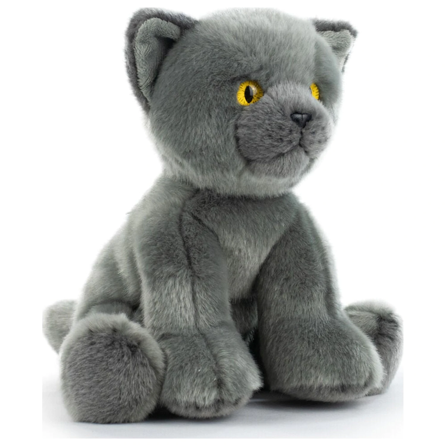 Realistic Animals Russian Blue Cat plush toy 25cm product photo