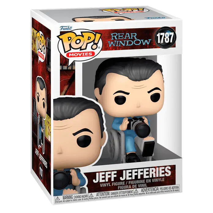 Rear Window Funko POP! Movies Vinyl Figures L.B. "Jeff" Jefferies 9 cm product photo