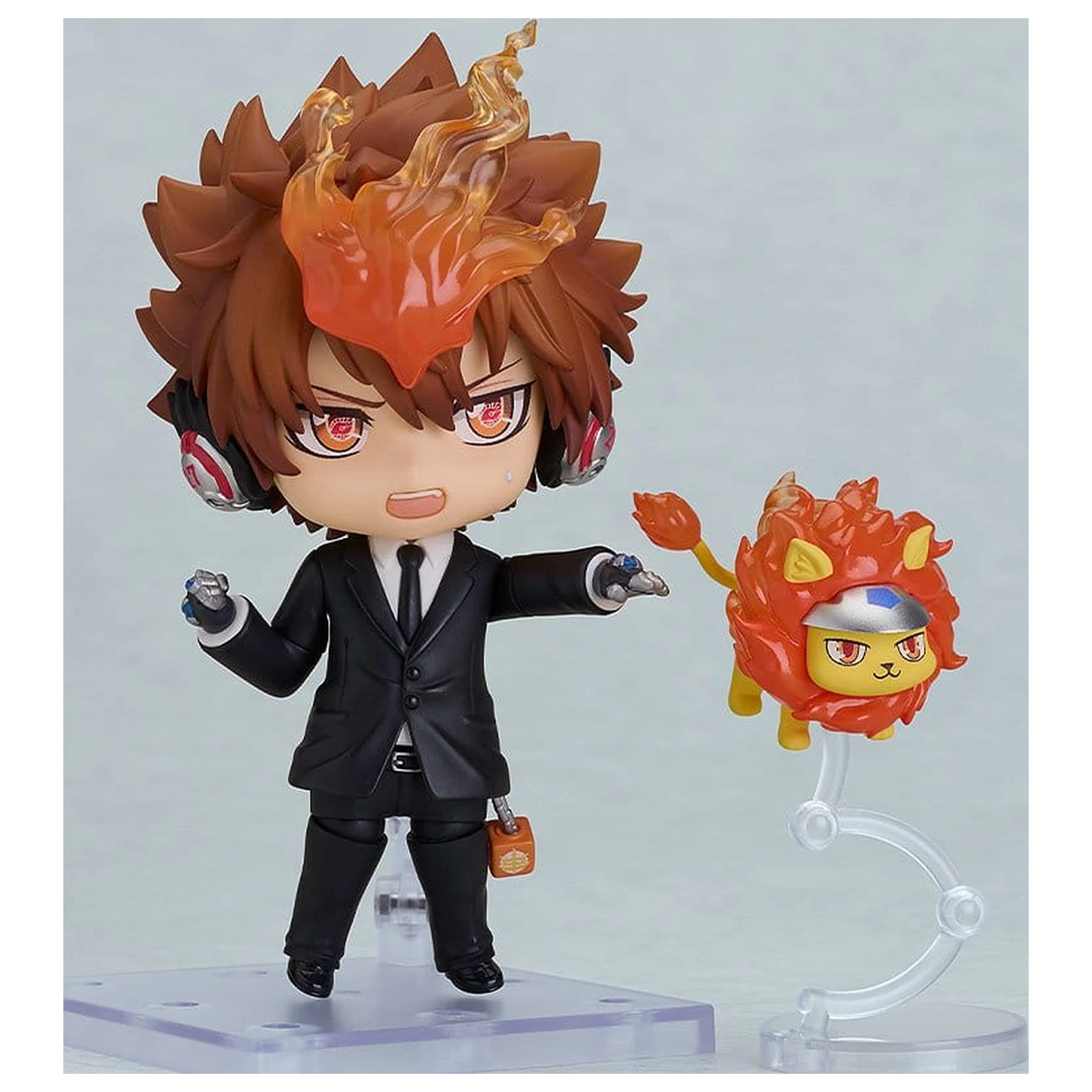 Reborn! Series Nendoroid Action Figure Tsunayoshi Sawada: Black Suit Ver. 11 cm     product photo