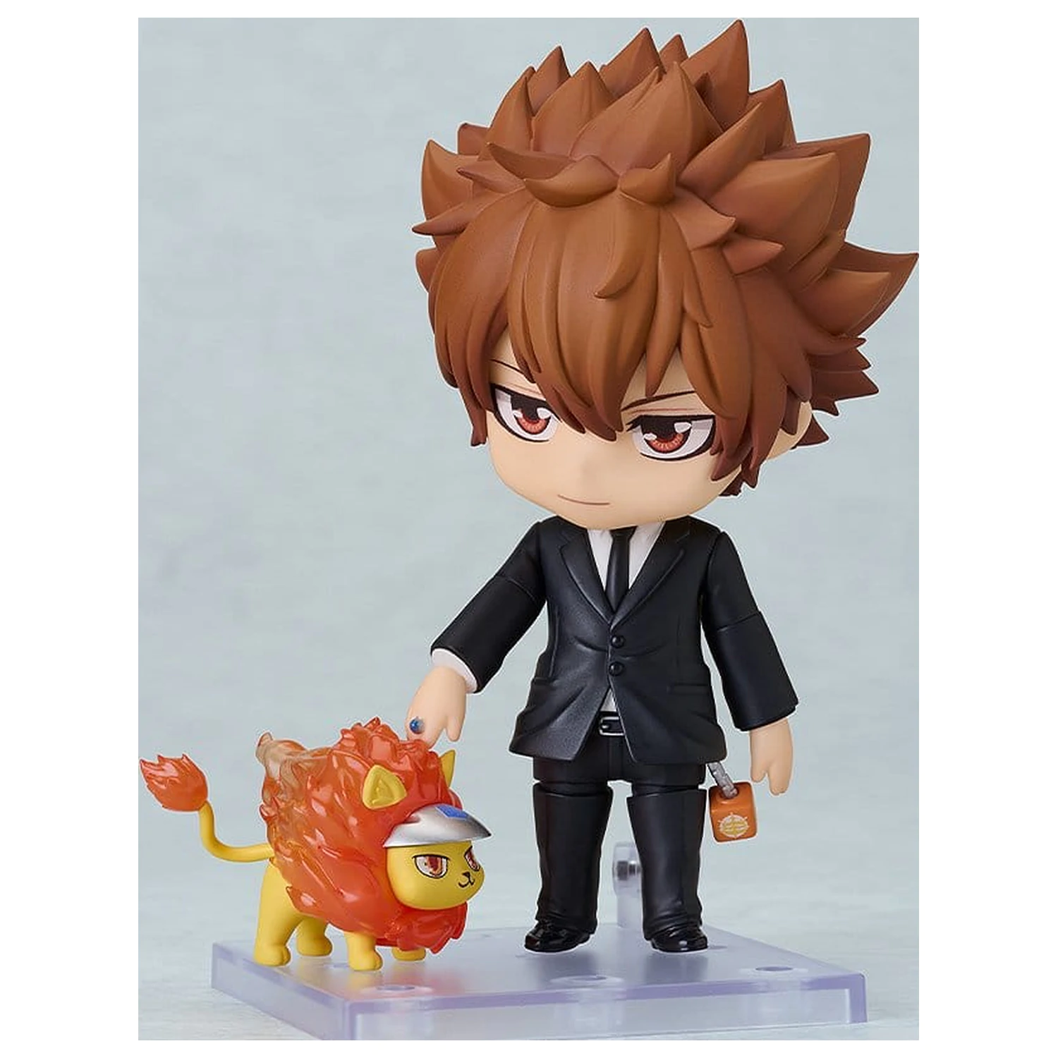 Reborn! Series Nendoroid Action Figure Tsunayoshi Sawada: Black Suit Ver. 11 cm     product photo