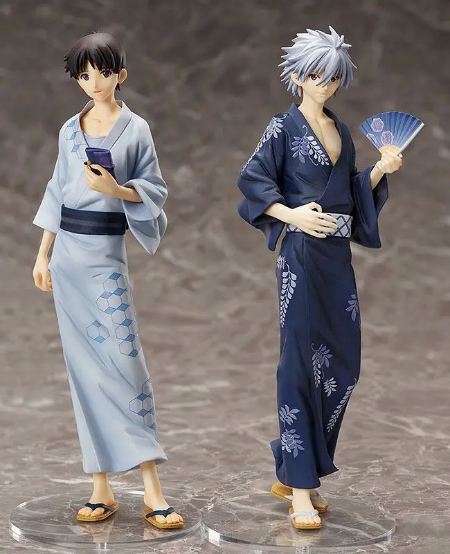 Rebuild of Evangelion PVC Statue 1/8 Kaworu Nagisa: Yukata Ver. 22 cm product photo