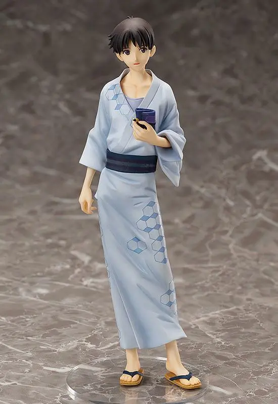 Rebuild of Evangelion PVC Statue 1/8 Shinji Ikari: Yukata Ver. 22 cm product photo